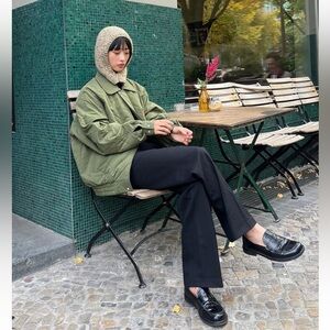 Bobble Haus quilted down coaches jacket